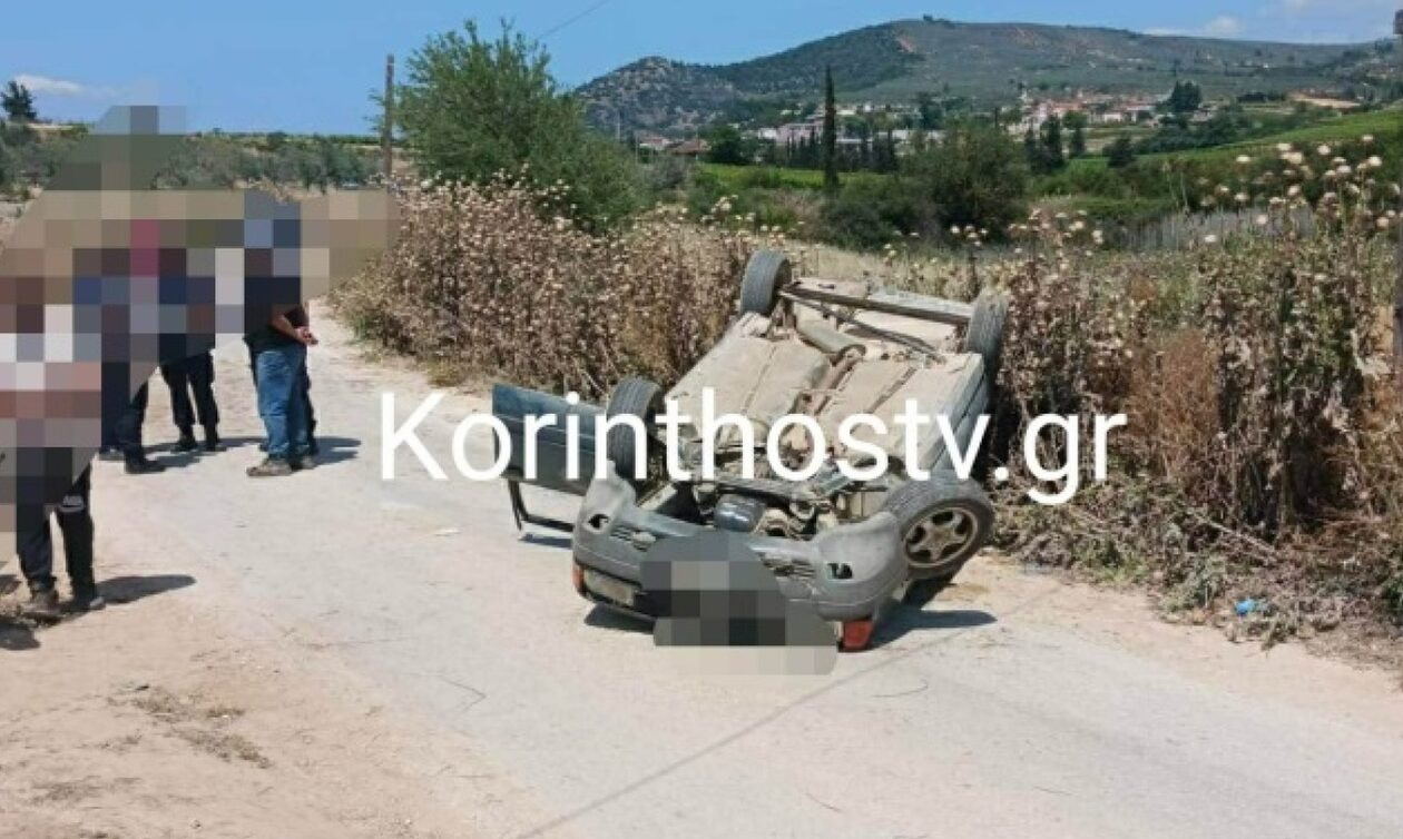 Κόρινθος: Ανατροπή ΙΧ – Νεκρός ο οδηγός