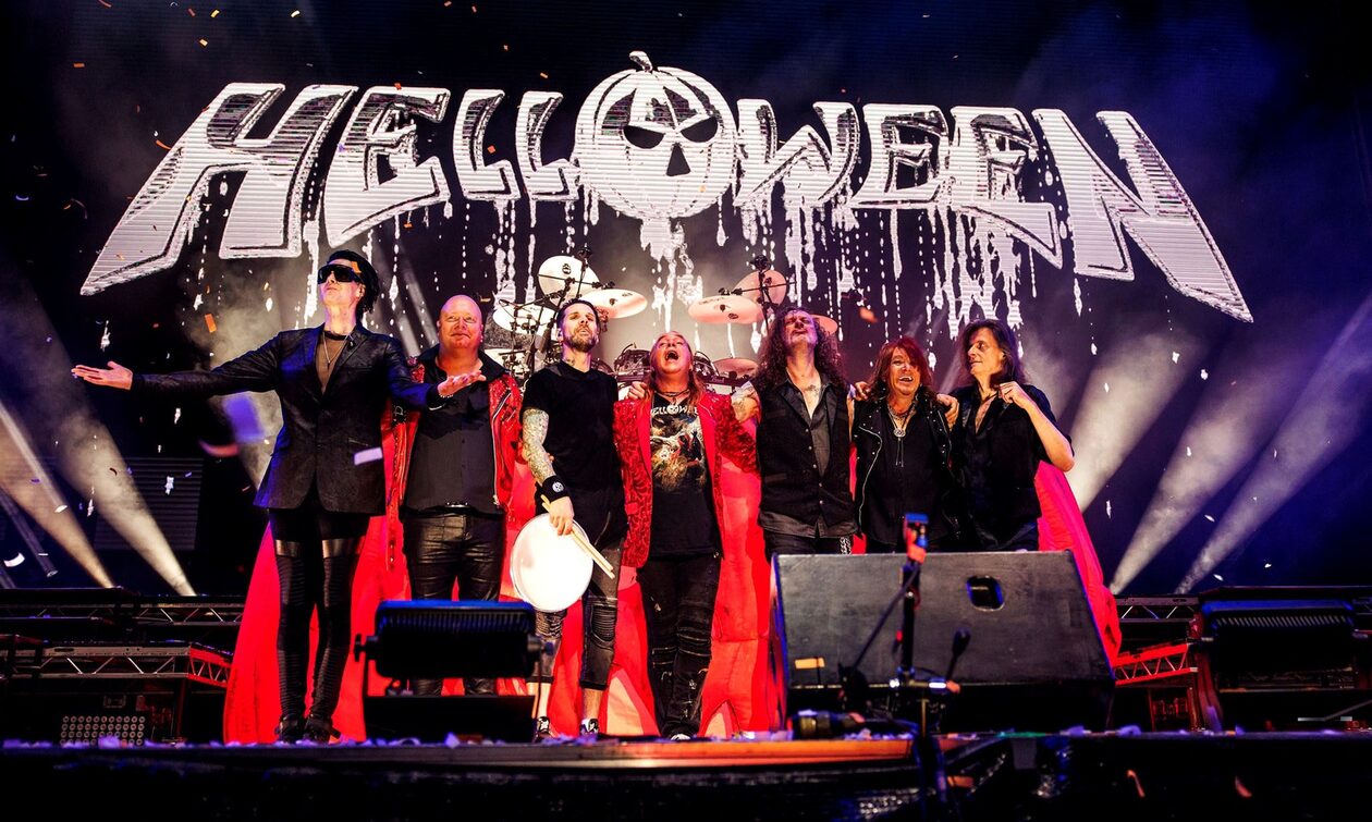 Καταιγιστικοί Helloween λίγες μέρες πριν την εμφάνισή τους στο Release Athens