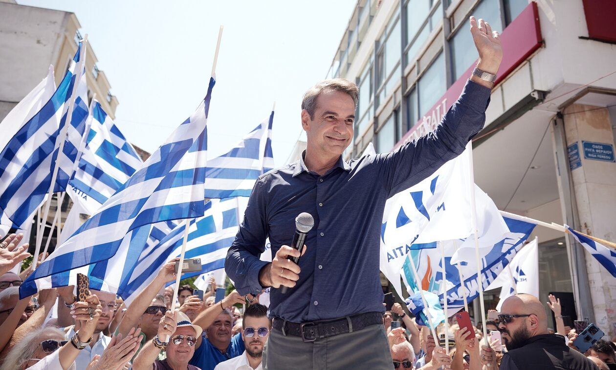 Κυριάκος Μητσοτάκης: «Δέσμευσή μας να πετύχουμε μέσο μισθό 1.500 ευρώ και κατώτατο μισθό 950 ευρώ»