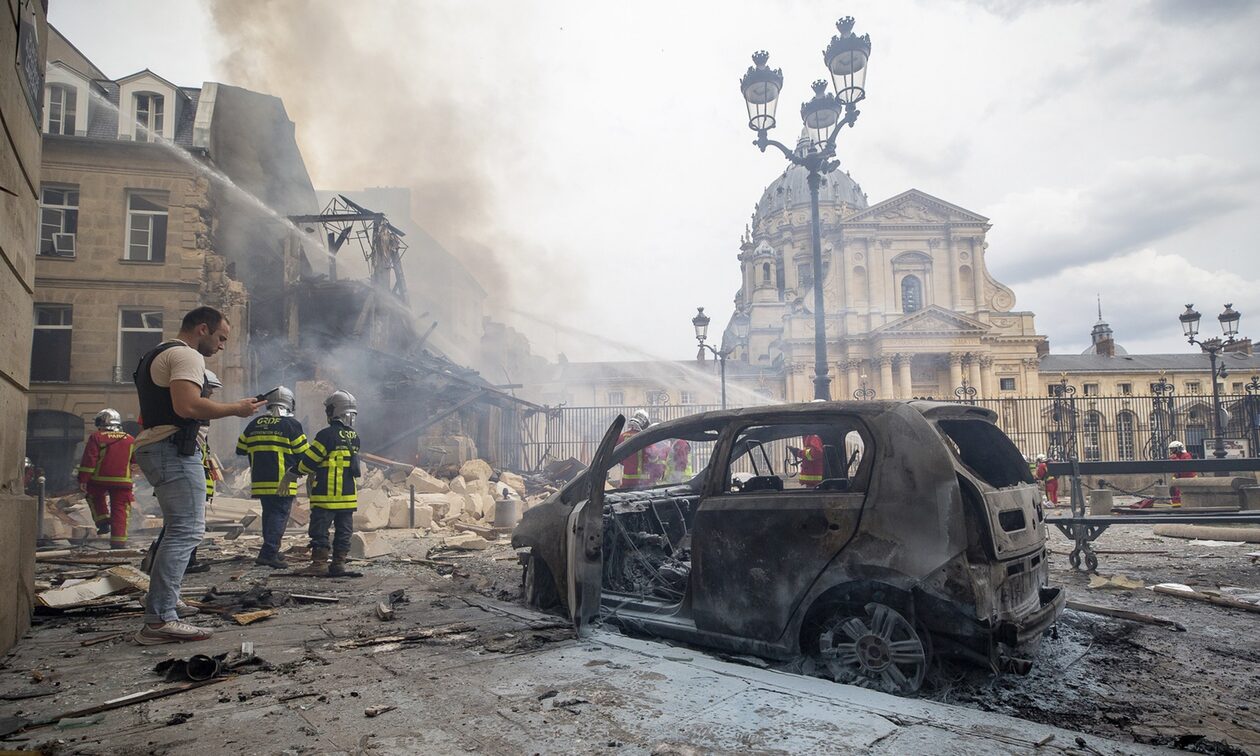 Παρίσι: 58 τραυματίες και μία αγνοούμενη από την ισχυρή έκρηξη