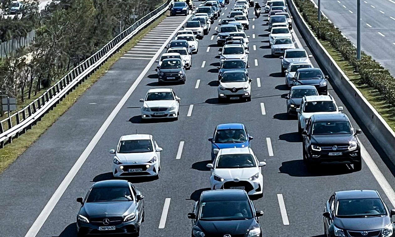 Κίνηση: Μεγάλο μποτιλιάρισμα στην Αττική Οδό