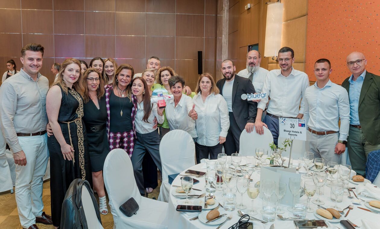 Η bluegr Hotels & Resorts φέρνει τη φιλοξενία στη δεκάδα με τα καλύτερα εργασιακά περιβάλλοντα