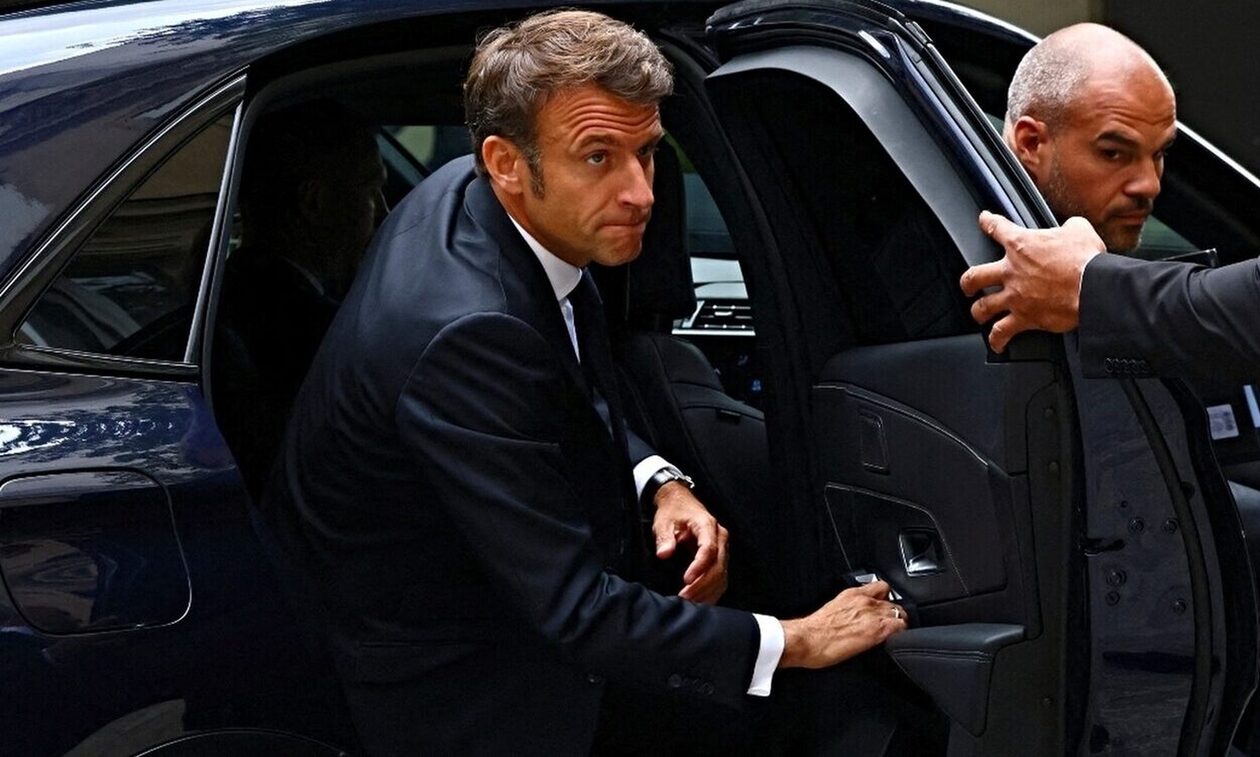 Συνάντηση του Εμανουέλ Μακρόν με τους δημάρχους 220 γαλλικών πόλεων