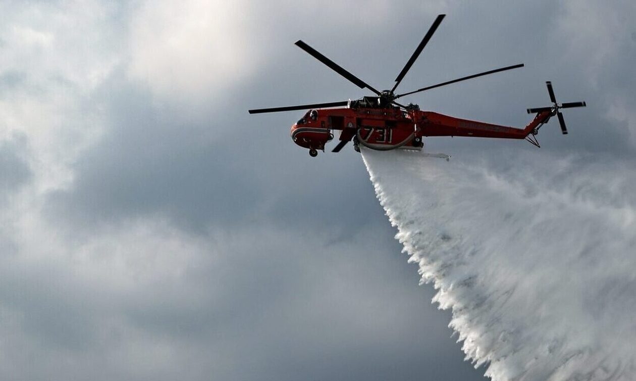 Μαρκόπουλο Ωρωπού: Πυρκαγιά σε δασική έκταση
