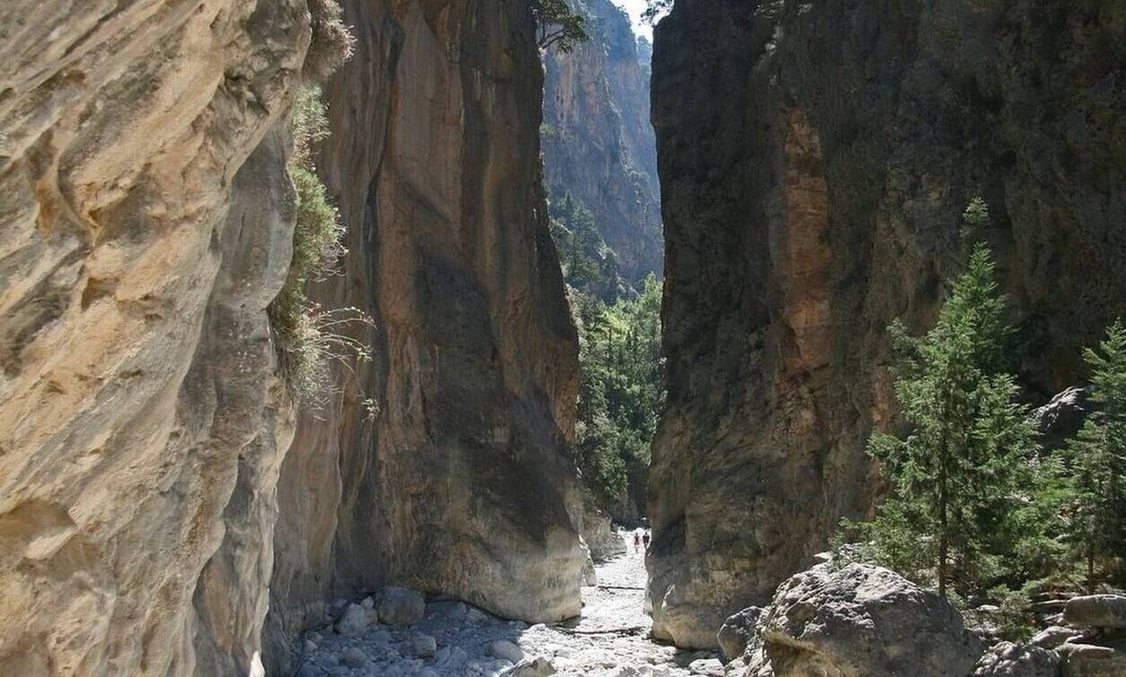 Κρήτη: Επιχείρηση διάσωσης τουρίστριας στο Φαράγγι της Σαμαριάς