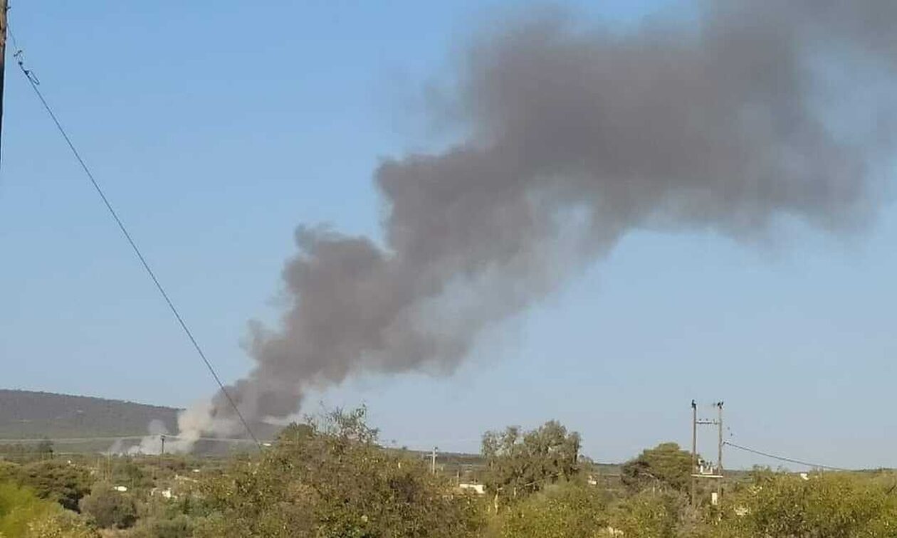 Φωτιά στο Λουτράκι – Μεγάλη κινητοποίηση της Πυροσβεστικής