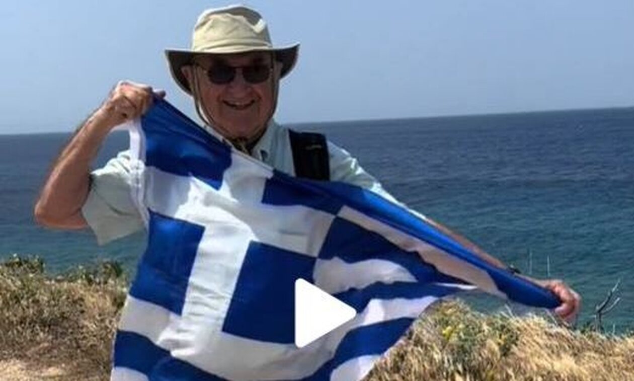 Το πρώτο ταξίδι 89χρονου Ελληνοαμερικανού στην πατρίδα – Το viral βίντεο που λιώνει «καρδιές»