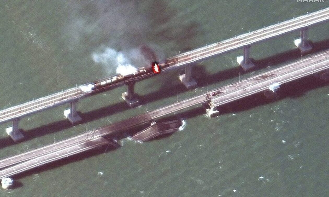 Ουκρανία: Το Κίεβο αναλαμβάνει επίσημα ευθύνη για την έκρηξη στη γέφυρα της Κριμαίας