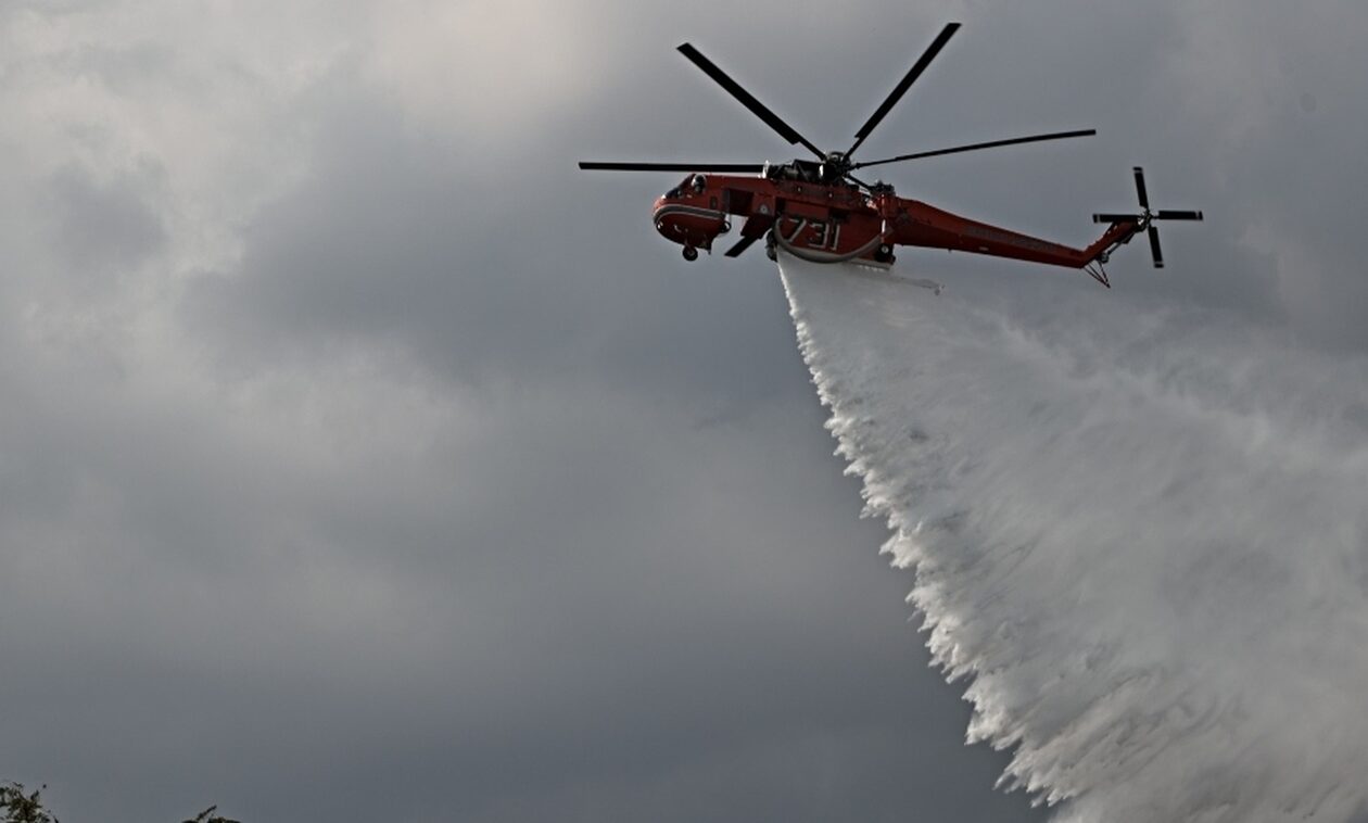 Οριοθετήθηκε η μεγάλη φωτιά στη Νάξο – Καίει επί τριάντα ώρες