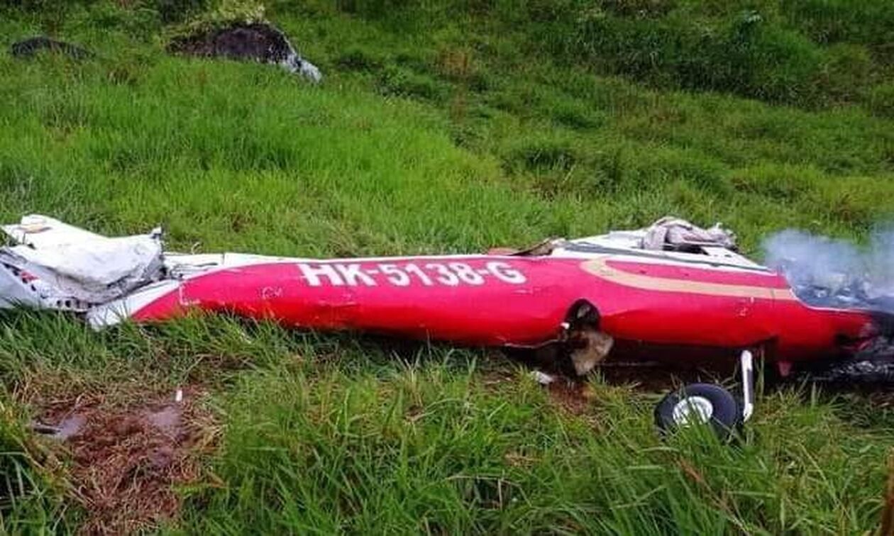 Κολομβία: Έξι νεκροί από τη συντριβή αεροσκάφους – Πέντε πολιτικοί μεταξύ των θυμάτων