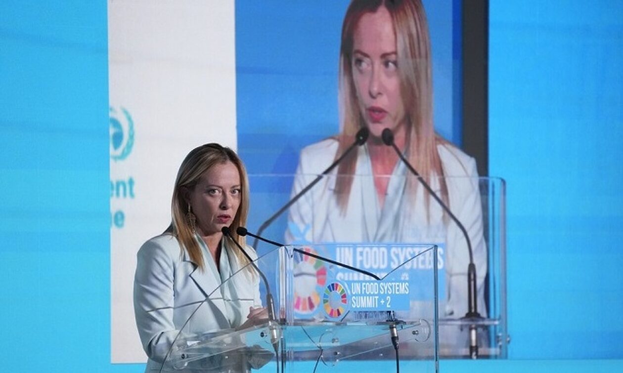 Τζόρτζια Μελόνι για νεροποντές και πυρκαγιές:  Xρειάζεται ένα μεγάλο σχέδιο υδρογεωλογικής πρόληψης