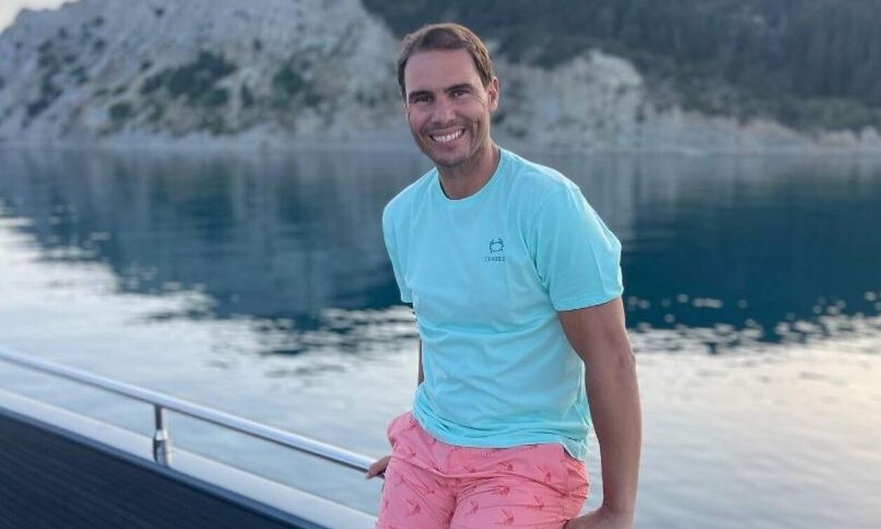 Ράφα Ναδάλ: Φωτογραφίζεται στον Ισθμό της Κορίνθου με την οικογένειά του