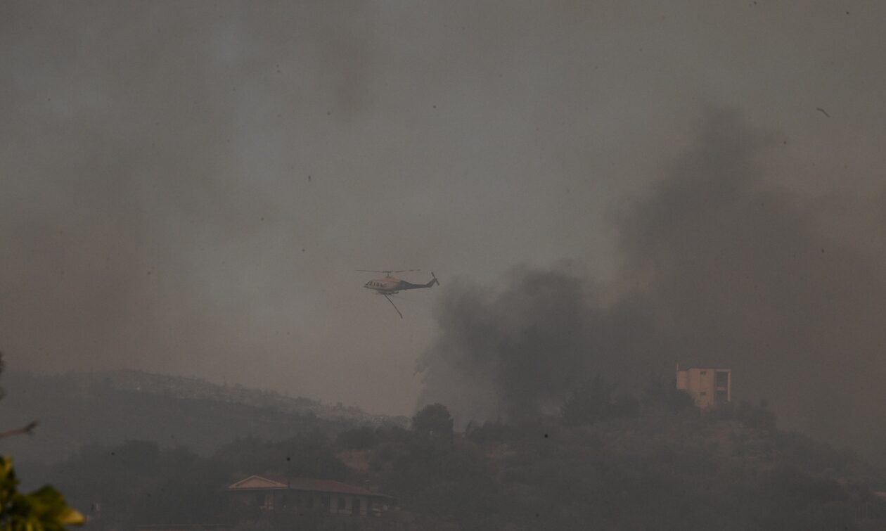 Φωτιά στη Μαγνησία: Η τρομακτική δορυφορική φωτογραφία
