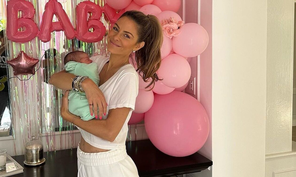 Μαρία Μενούνος: Ποζάρει αγκαλιά με την νεογέννητη κόρη της