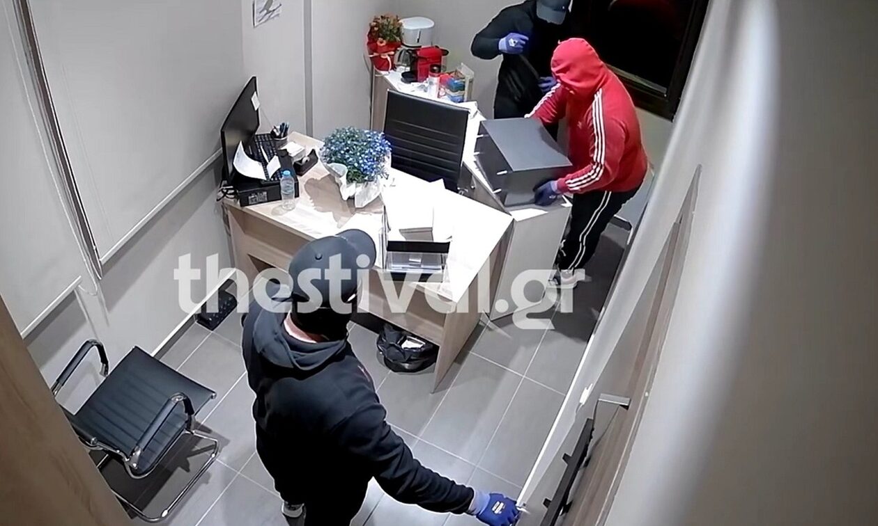 Θεσσαλονίκη: Βίντεο ντοκουμέντο από την κλοπή χρηματοκιβωτίου σε οίκο ευγηρίας