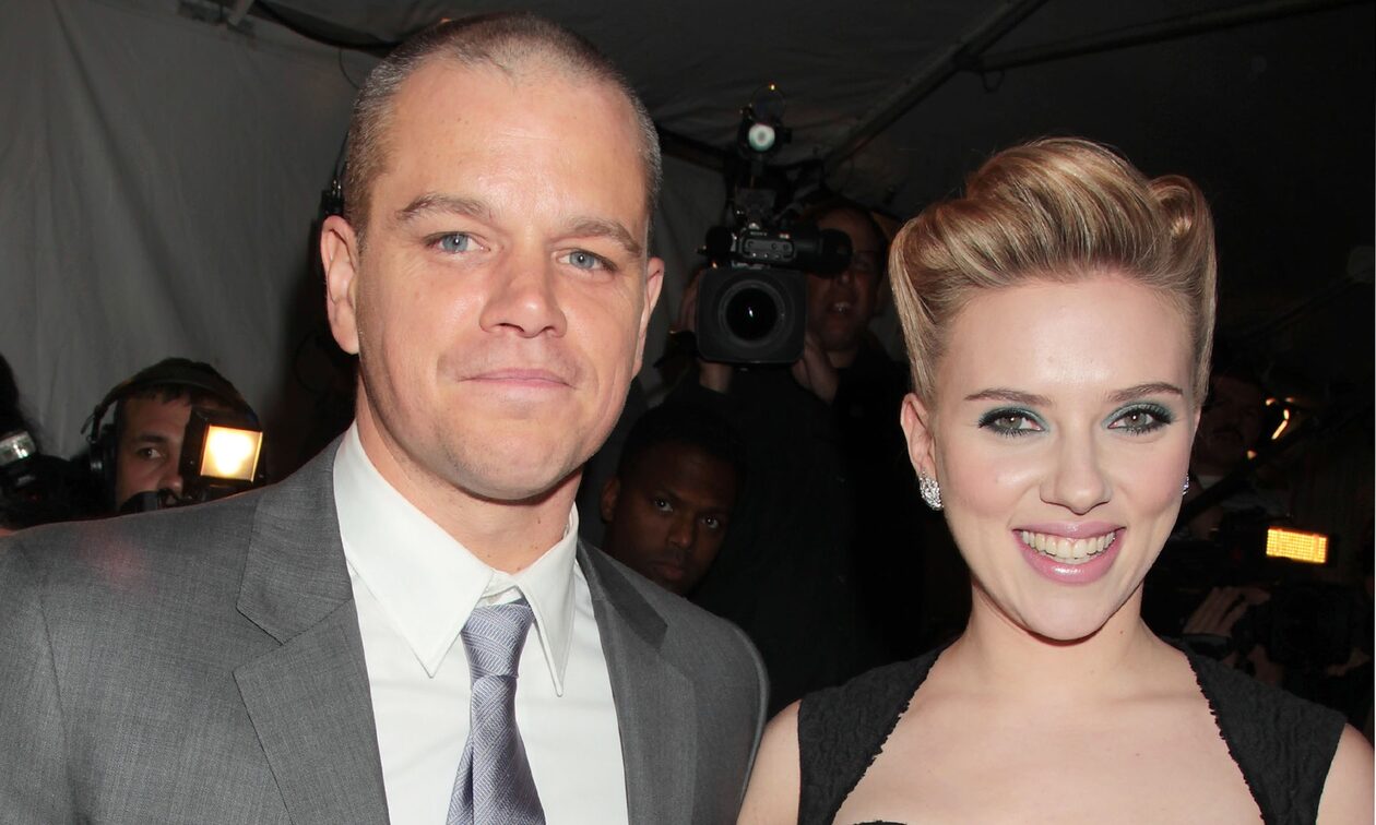 Ματ Ντέιμον: Γιατί ήταν κόλαση το φιλί μει τη Σκάρλετ Γιόχανσον – Τι αποκάλυψε