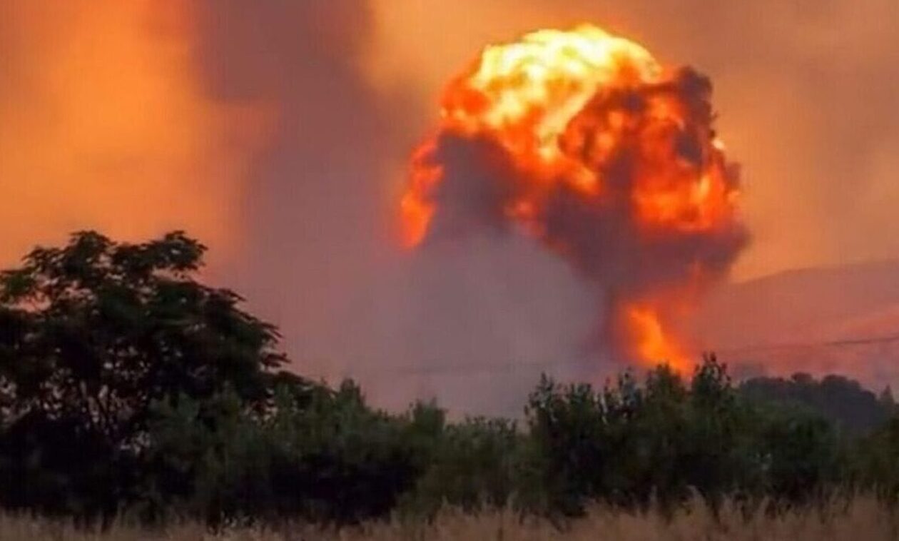 Νέα Αγχίαλος: Σεισμός 1 Ρίχτερ από την έκρηξη στις αποθήκες πυρομαχικών