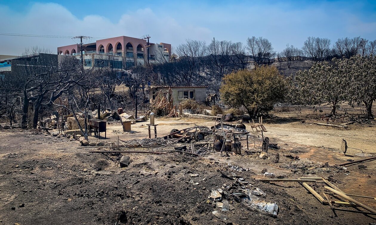 Φωτιά στη Ρόδο: Ολοκληρώθηκε η βασική φάση της καταγραφής ζημιών