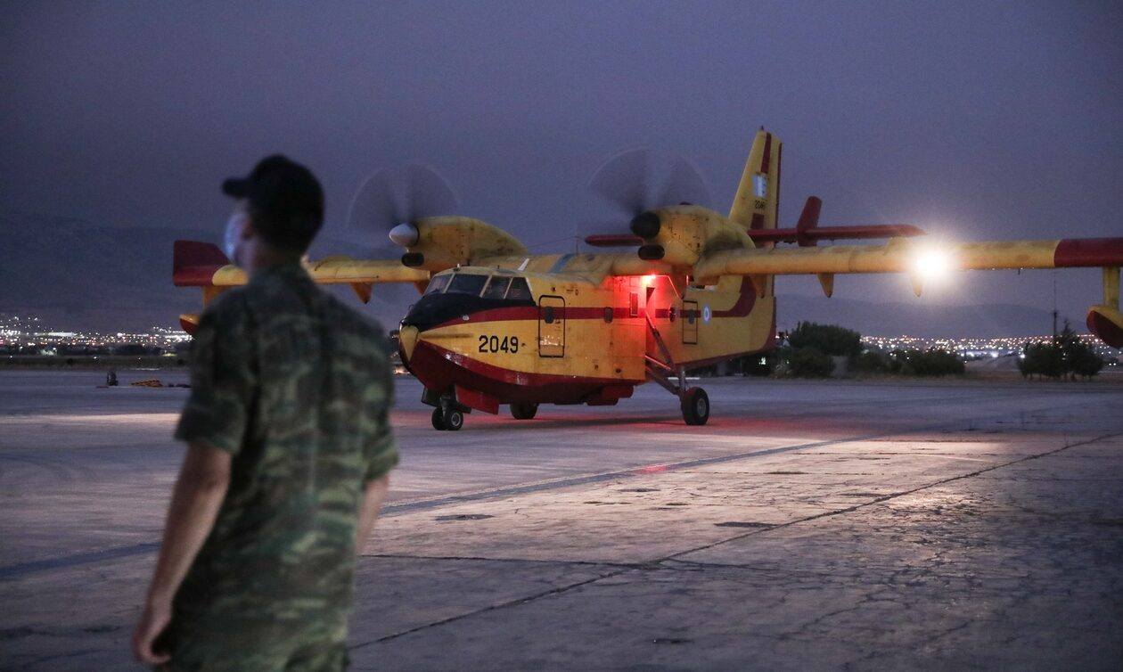 ΣΥΡΙΖΑ: Σεβασμός στους πιλότους των Canadair για την τεράστια υπηρεσία τους