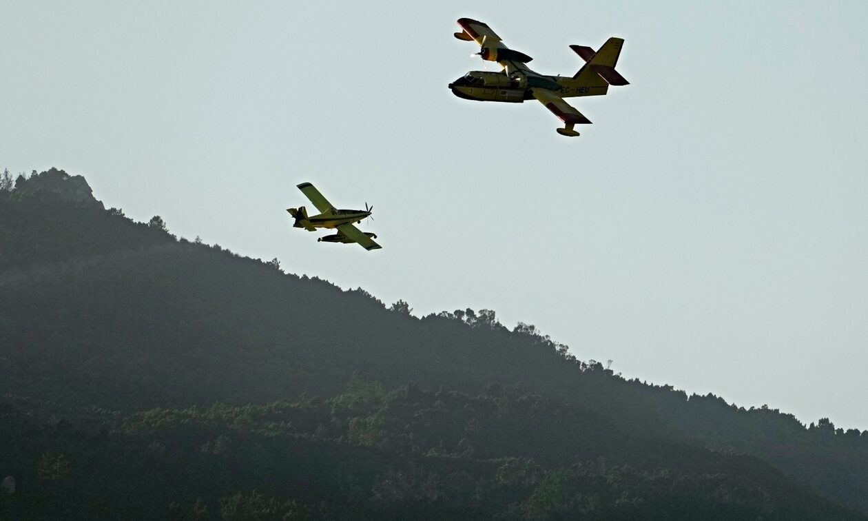Φωτιά στην Κύπρο: Το «ευχαριστώ» στην Ελλάδα για την αποστολή των δύο Καναντέρ