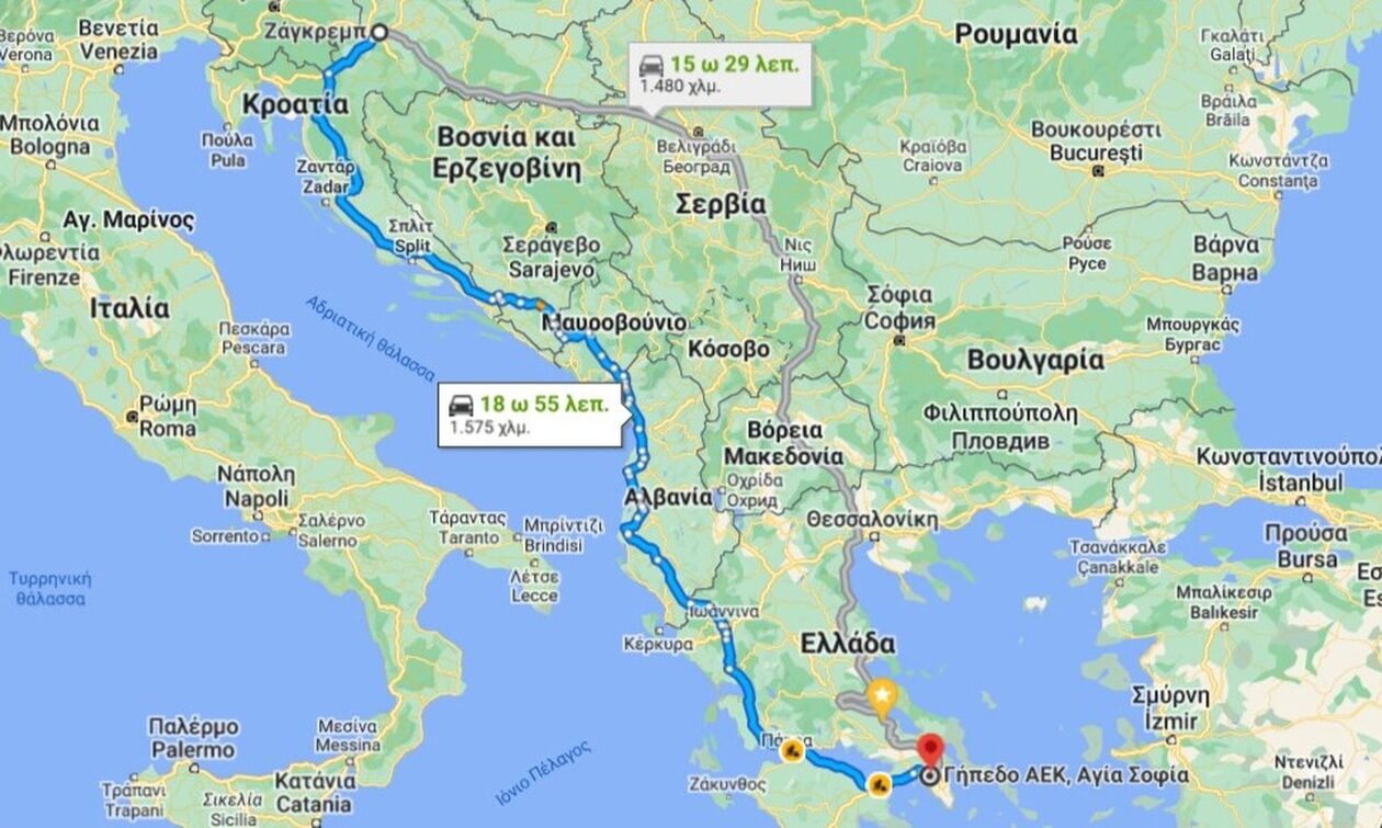 Νέα Φιλαδέλφεια: Το κομβόι των Κροατών – Από την είσοδο στην Ελλάδα μέχρι το χάος στη Ν. Φιλαδέλφεια