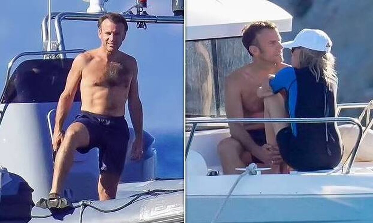 Μακρόν: Οι χλιδάτες διακοπές του Γάλλου προέδρου – Στο σκάφος αγκαλιά με την Μπριζίτ