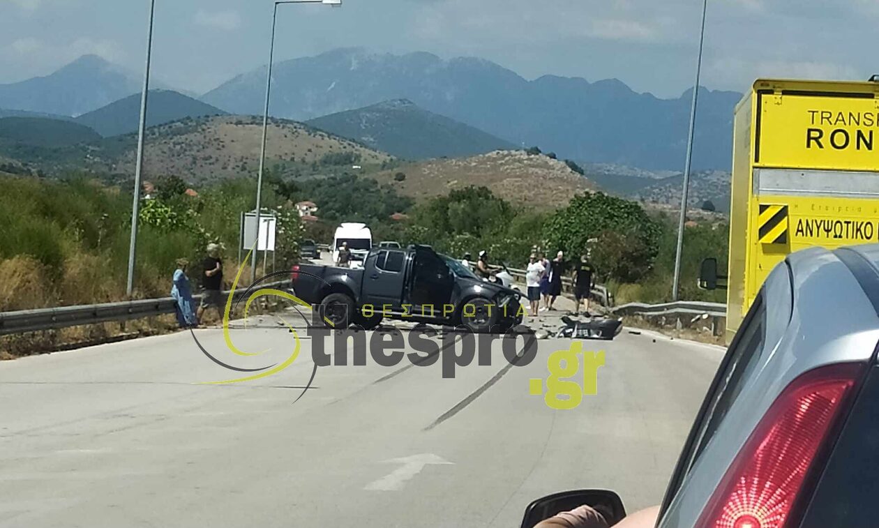 Πρέβεζα: Ένας νεκρός μετά από σύγκρουση ΙΧ με αγροτικό