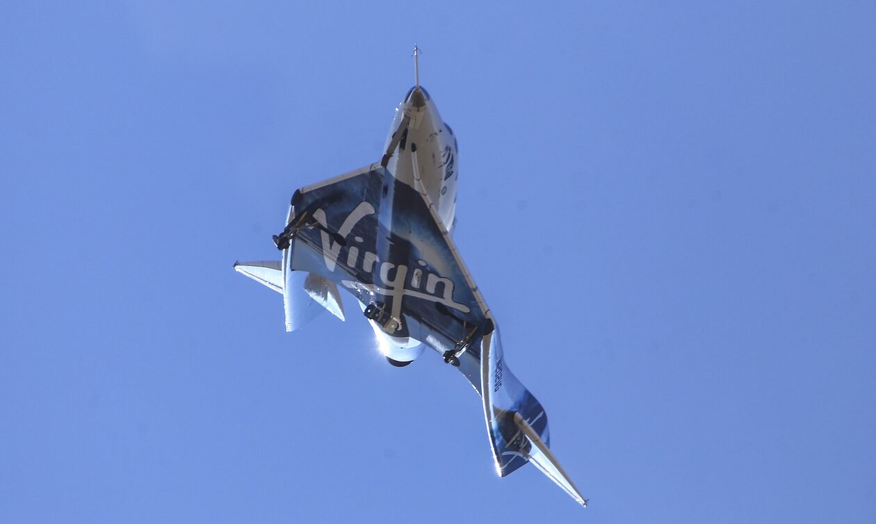 Galactic 02: Σε ζωντανή μετάδοση σήμερα η πρώτη πτήση διαστημικού τουρισμού