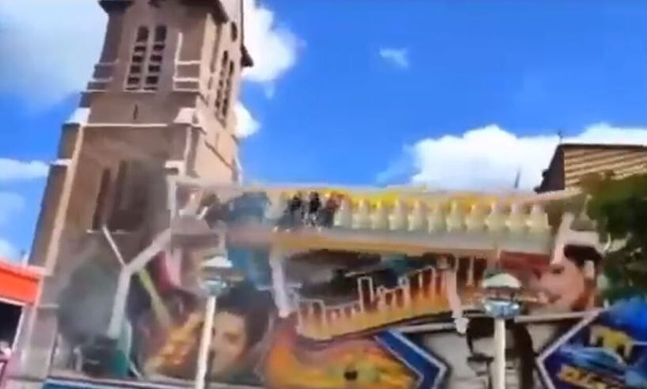 Βέλγιο: Σοβαρό ατύχημα σε λούνα παρκ – Τους εκτόξευσε στον αέρα το «μαγικό χαλί» (vid)