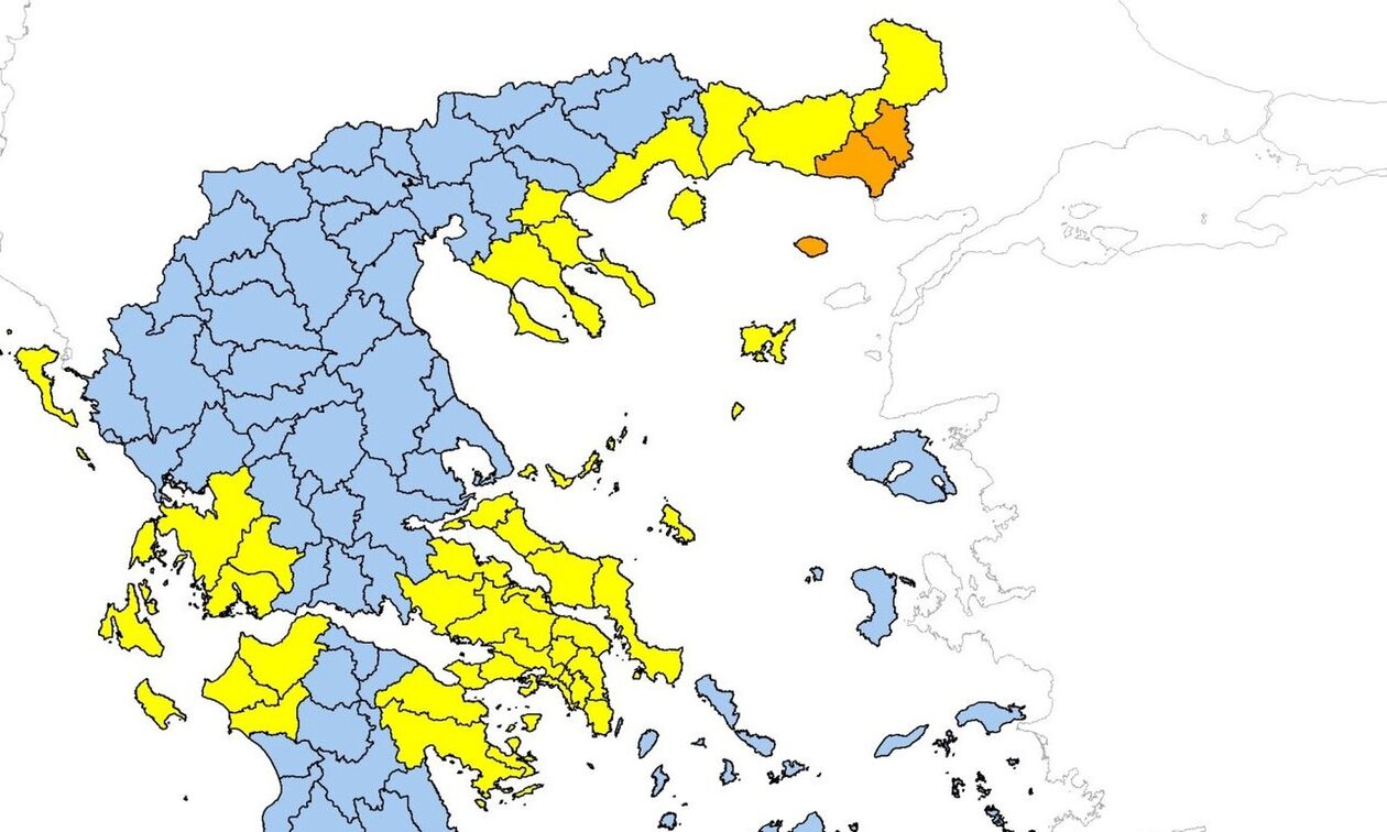 Συναγερμός για πυρκαγικά στην Ανατολική Μακεδονία και Θράκη