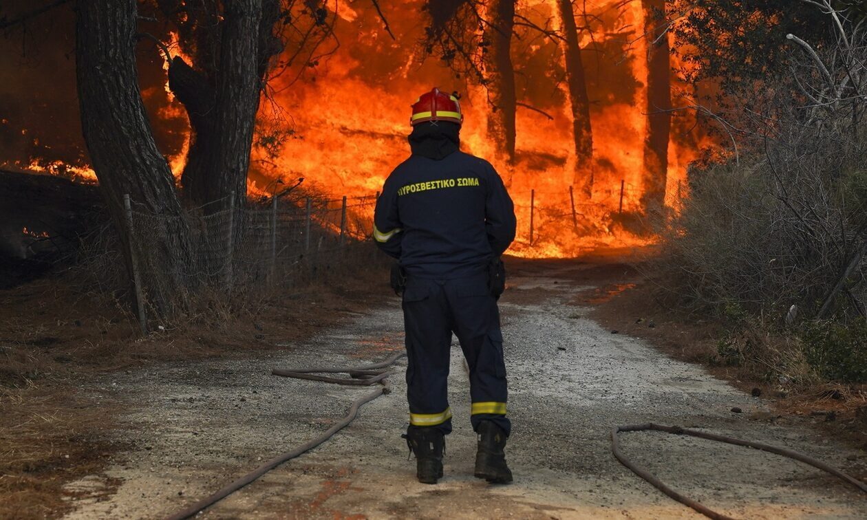 Μεσσηνία: Φωτιά σε εξέλιξη στη Μάδενα