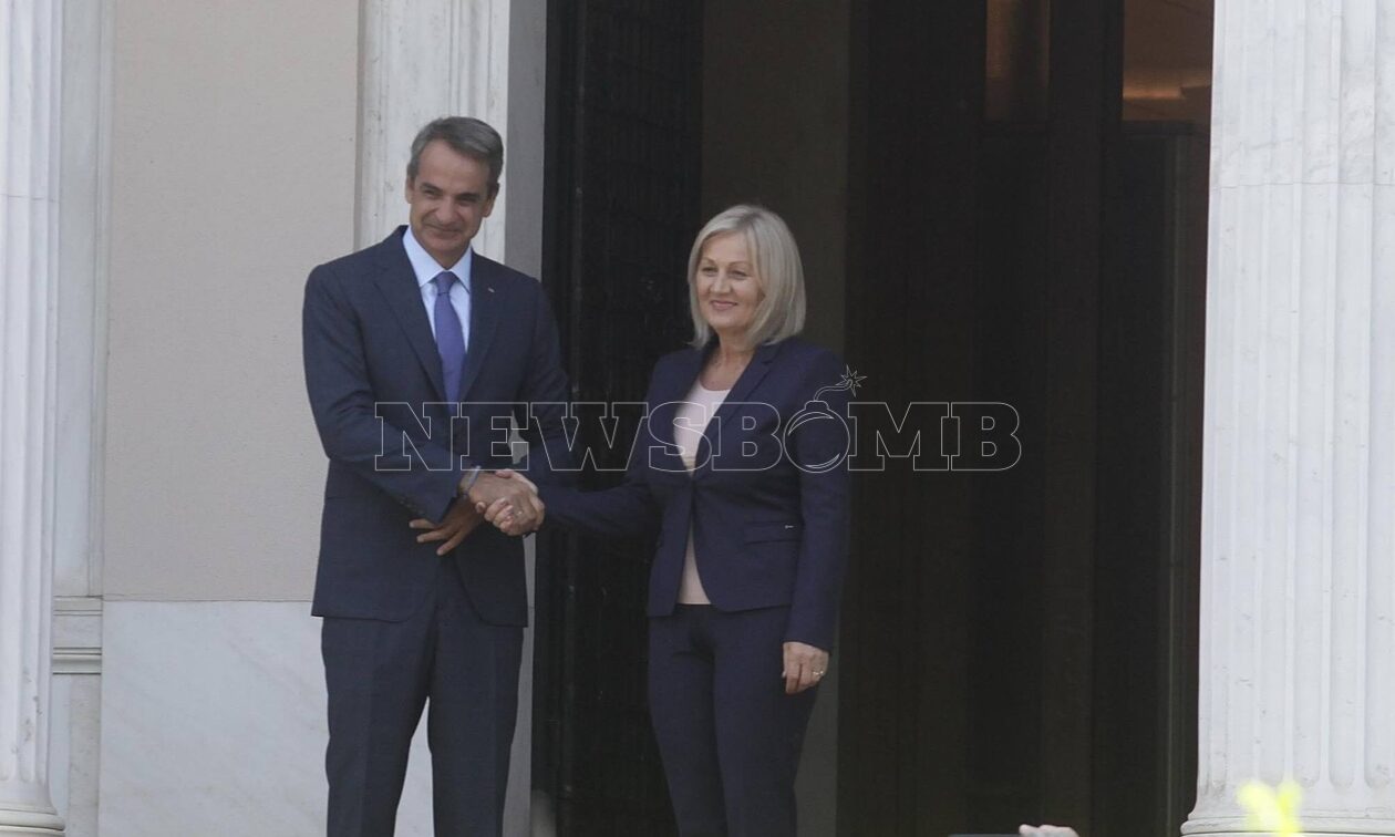 Συνάντηση Μητσοτάκη – Μποργιάνα Κρίστο – Απόψε το δείπνο των ηγετών των Δυτικών Βαλκανίων