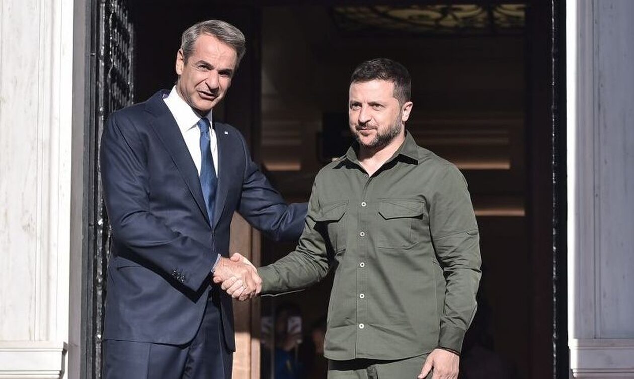 LIVE οι δηλώσεις Μητσοτάκη – Ζελένσκι μετά τη συνάντηση στο Μαξίμου