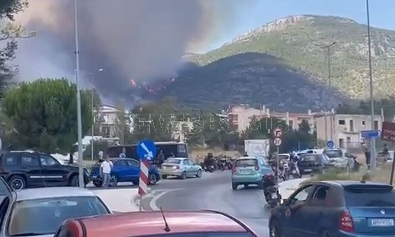 Φωτιά στη Φυλή: Πλησιάζει στα Άνω Λιόσια το πύρινο μέτωπο – Βίντεο από την εκκένωση
