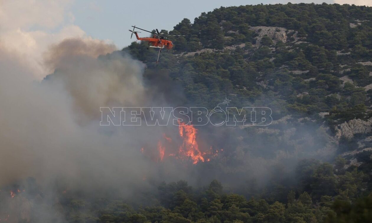 Φωτιές στην Ελλάδα: Διάσπαρτες εστίες στον Ασπρόπυργο – Δύσκολες ώρες στην Αλεξανδρούπολη