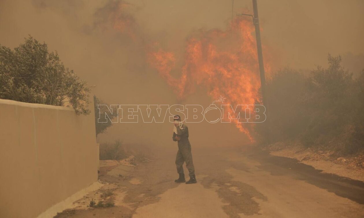Φωτιά στην Πάρνηθα: Νέο μήνυμα από το 112 για εκκένωση του Λεφάντω