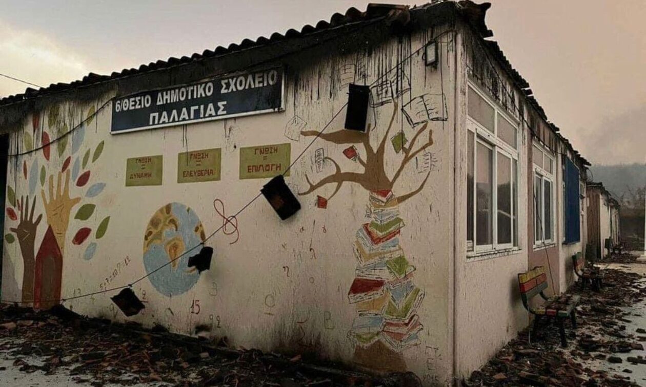 Η ΔΕΠΑ Εμπορίας αποκαθιστά τις ζημιές του δημοτικού σχολείου Παλαγιάς από τις φωτιές στον Έβρο