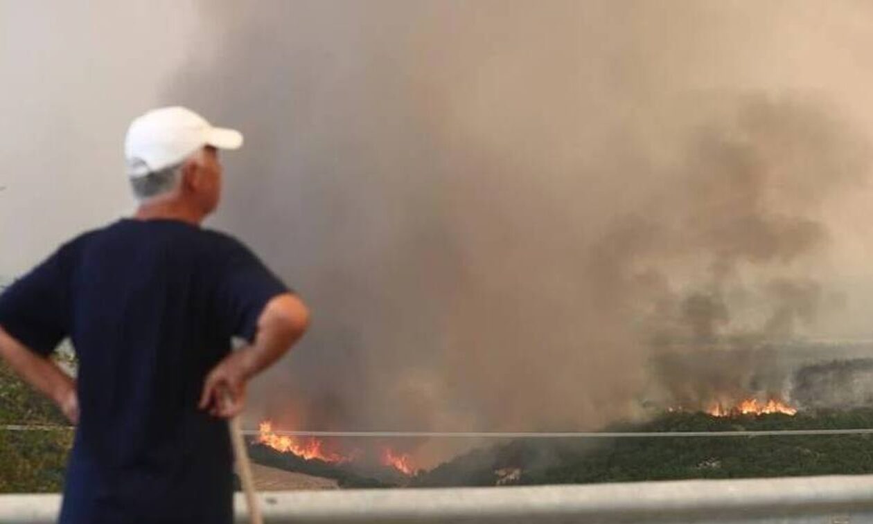 Φωτιά στον Έβρο: Μήνυμα από το 112 – «Εκκενώστε προς Κομοτηνή»