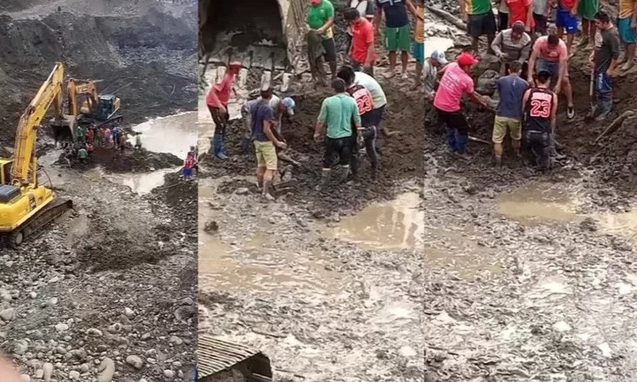 Βολιβία: Πέντε χρυσωρύχοι σκοτώθηκαν εξαιτίας κατολίσθησης – Θάφτηκαν σε τόνους λάσπης
