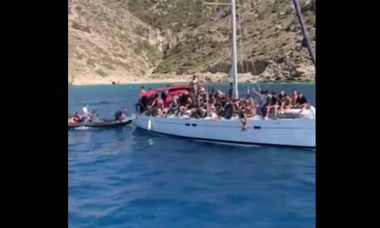 Κύθνος: Βίντεο του Λιμενικού από τον εντοπισμό και τη διάσωση 80 μεταναστών