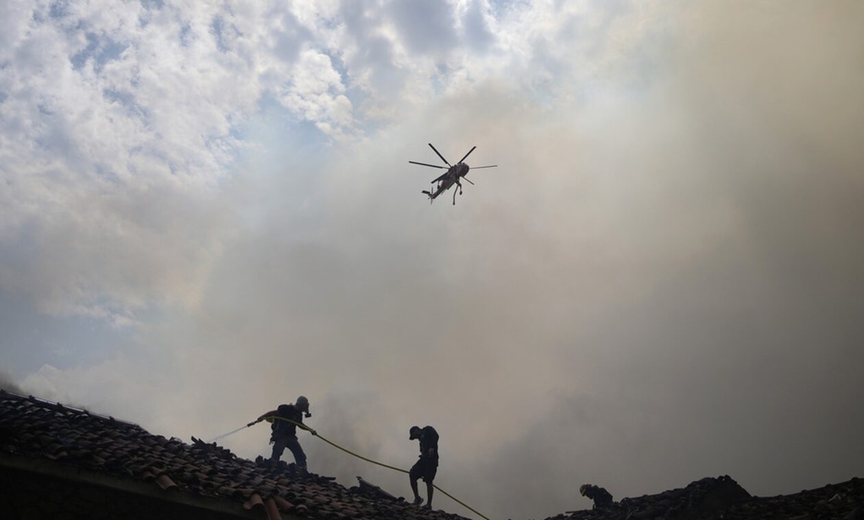 Οι περιοχές με πολύ υψηλό κίνδυνο πυρκαγιάς (κατηγορία 4) σήμερα Κυριακή