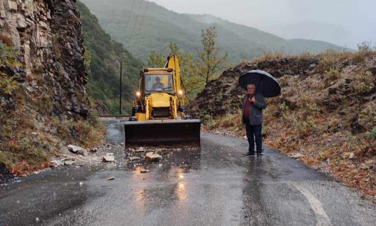 Κακοκαιρία Daniel – Τρίκαλα: Κατολισθήσεις και διακοπές ρεύματος στον Δήμο Πύλης