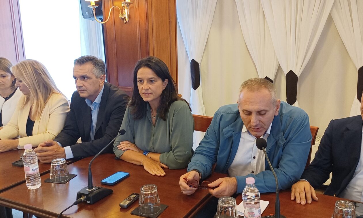 Φλώρινα: Περιοδεία κυβερνητικού κλιμακίου με επικεφαλής την Υπουργό Εσωτερικών Νίκη Κεραμέως
