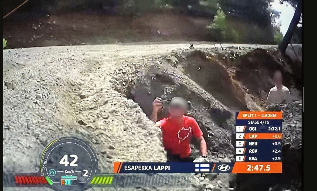 ΕΚΟ Ράλλυ Ακρόπολις: Διακοπή ειδικής διαδρομής – Θεατές εντοπίστηκαν σε απαγορευμένες περιοχές