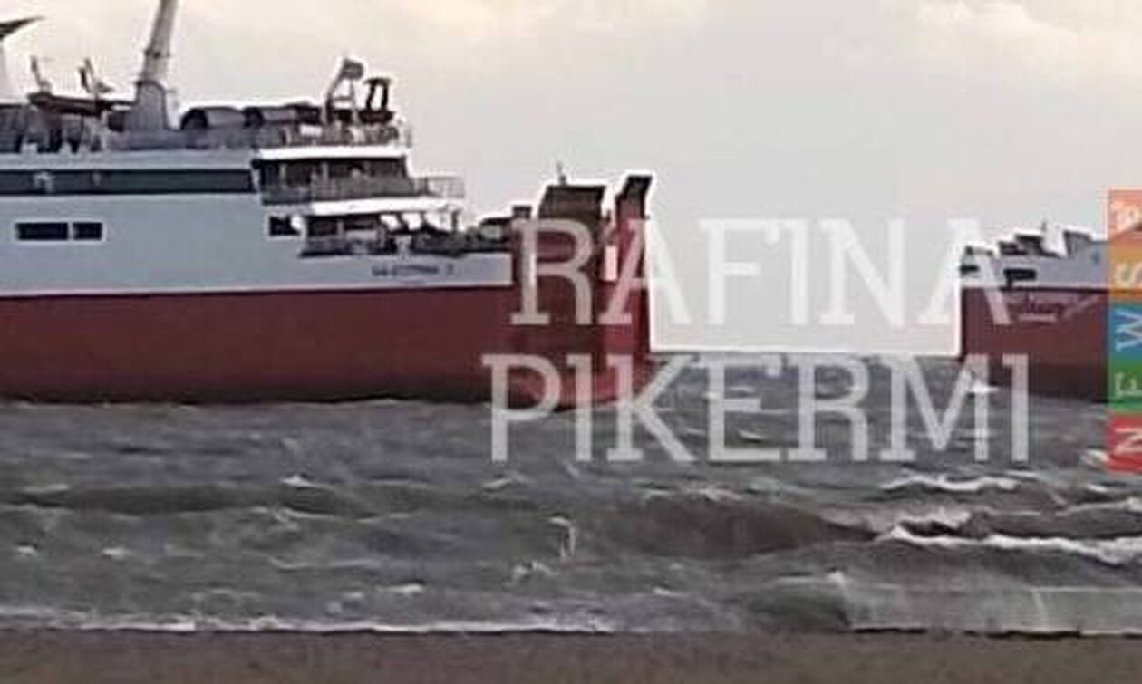 Ταλαιπωρία για τους επιβάτες τριών πλοίων στη Ραφήνα