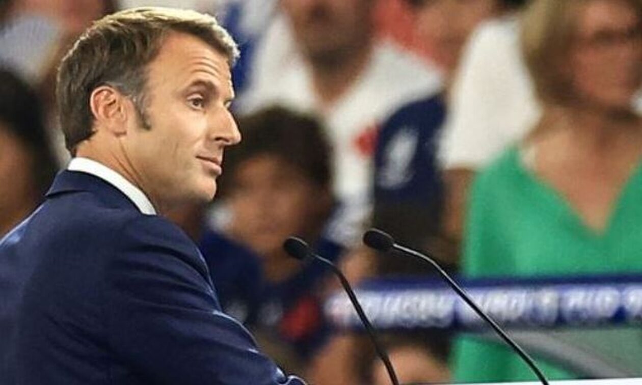 Εμανουέλ Μακρόν: Τον γιούχαραν στην τελετή έναρξης του Παγκοσμίου Κυπέλλου Ράγκμπι