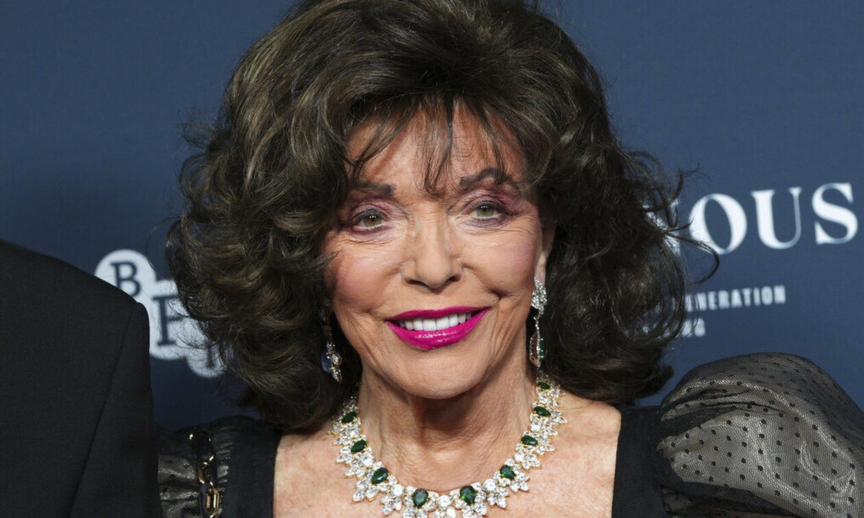 Tζόαν Κόλινς: Το λεοπάρ μαγιό που συγκέντρωσε πολλά «like» – Τι αποκάλυψε η 90χρονη σταρ