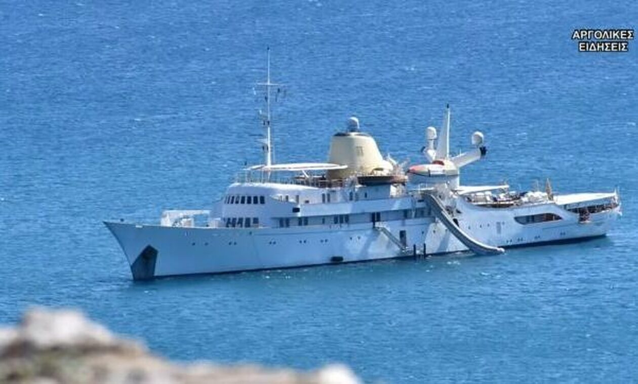 Στο Ναύπλιο η πολυτελής θαλαμηγός «Χριστίνα» του Ωνάση