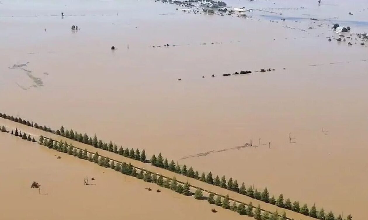 Κακοκαιρία Daniel: Παραμένει κλειστή η ΕΟ Αθηνών-Θεσσαλονίκης – Μεγάλο πρόβλημα στα τρένα