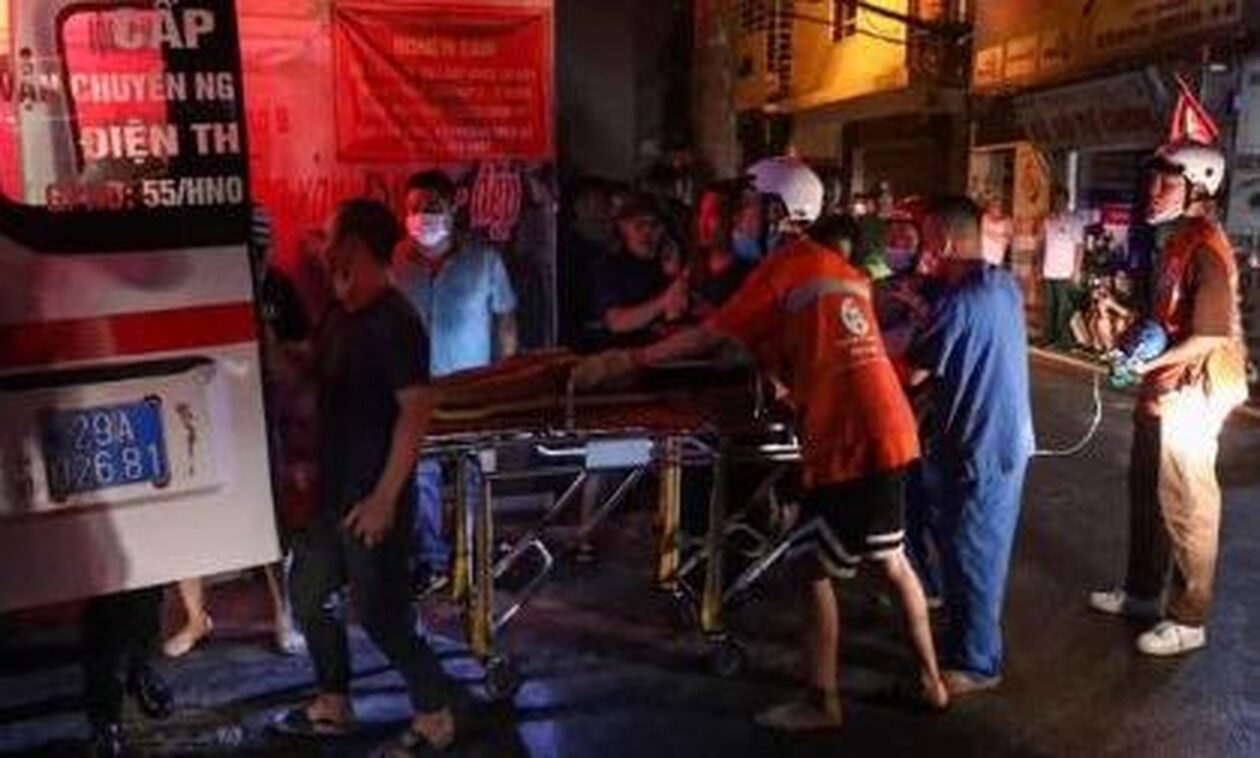 Βιετνάμ: Τουλάχιστον 30 νεκροί από πυρκαγιά σε πολυκατοικία στο Ανόι